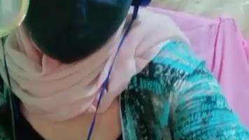 Jilbab Pink Mulus Liveshow Ebot